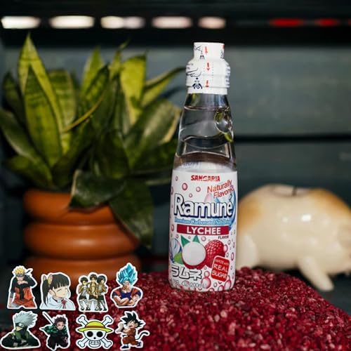 Sangaria Ramune Japanese Premium Carbonated Soft Drinks 