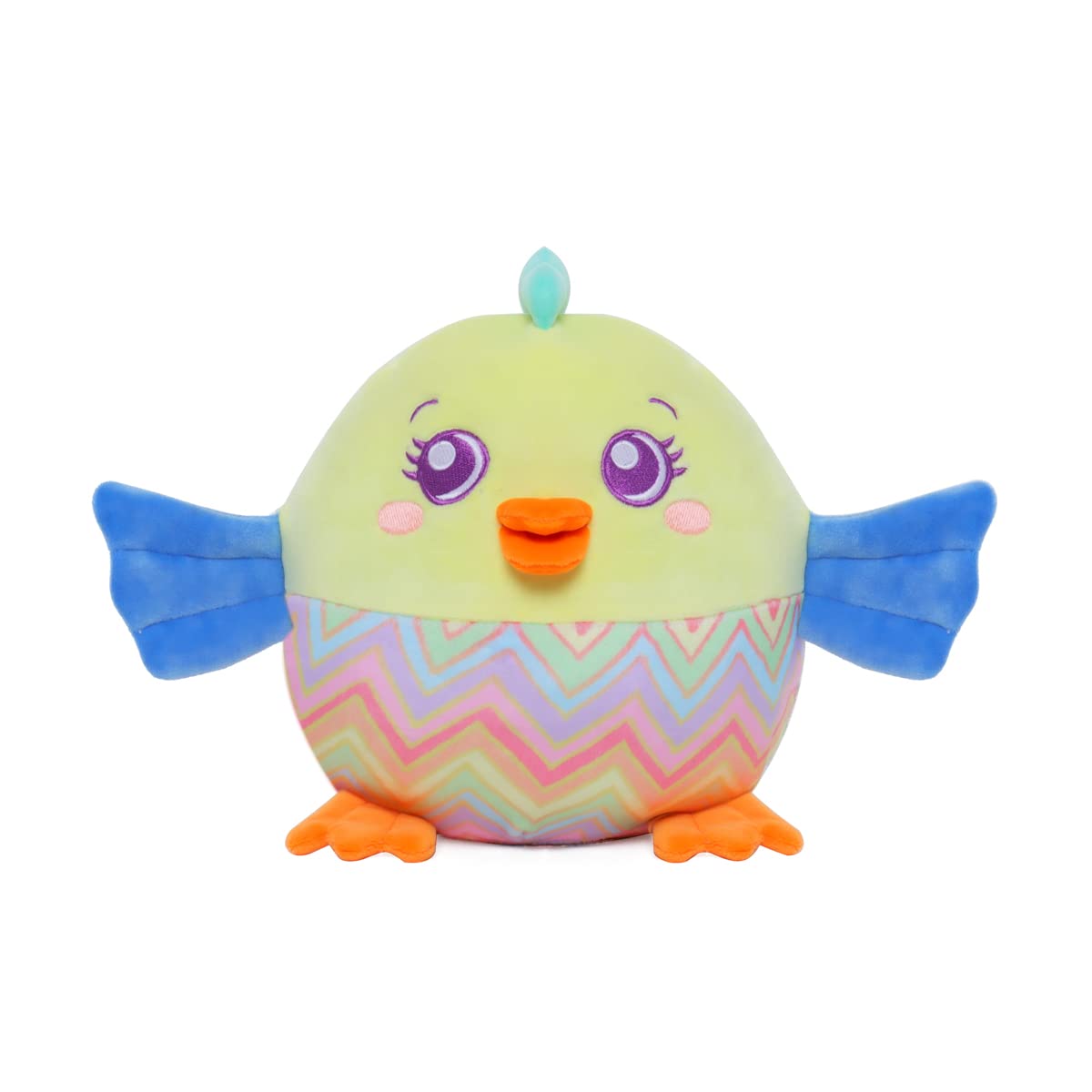Charlotte The Chicken | Glow in The Dark Bed Time Comforting Plush |18 cm - 7.5 Inches