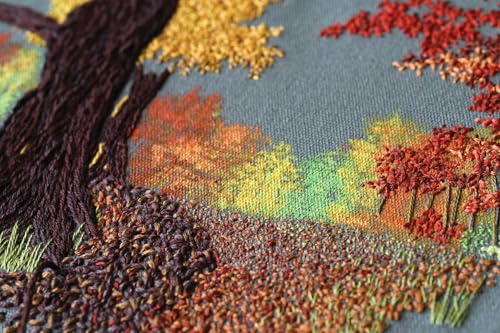 Image of Hand-Stitched Oasis: Embroider Realistic Elements; Step-by-Step Guide with 35 Techniques