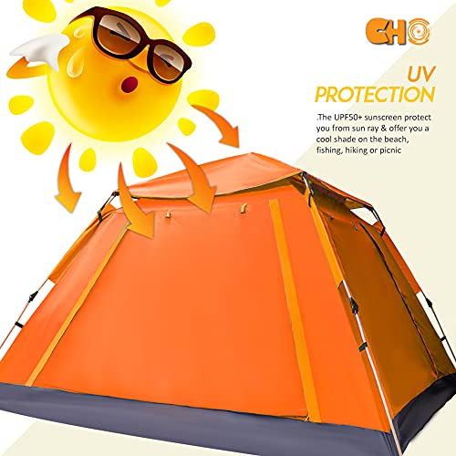 Carpa pop up para camping de 5 personas, ligera y portátil miniatura 6