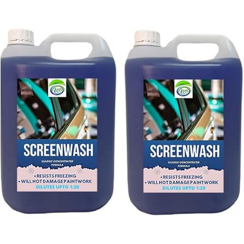 JOVS Screenwash Concentrate 10L (2 x 5 Litre) Windscreen Washer Car Essentials Cover