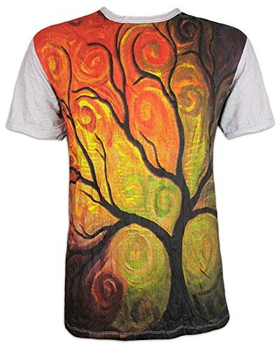 Sure T-Shirt da Uomo - Albero del Mondo Taglia M L...