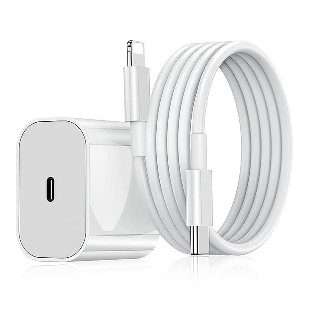 20W Original (MFi-Certified) Charger&Cable Compatible with iPhone 14/14Plus/14Pro/14Promax 13/13Pro/13Promax 12/12Pro/12/11/X/Xr Series (White) (B0CVB87SHQ) Amazon Price History, Amazon Price Tracker