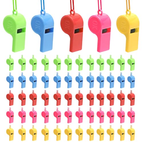 HENGBIRD 60 PCS Fischietto Professionale, fischietti per attività Sportive in