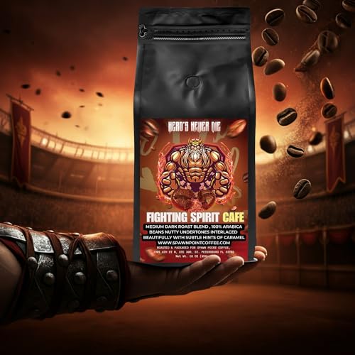 Spawn Point Coffee | Café Descafeinado Tostado Oscuro En Grano 16oz miniatura 3