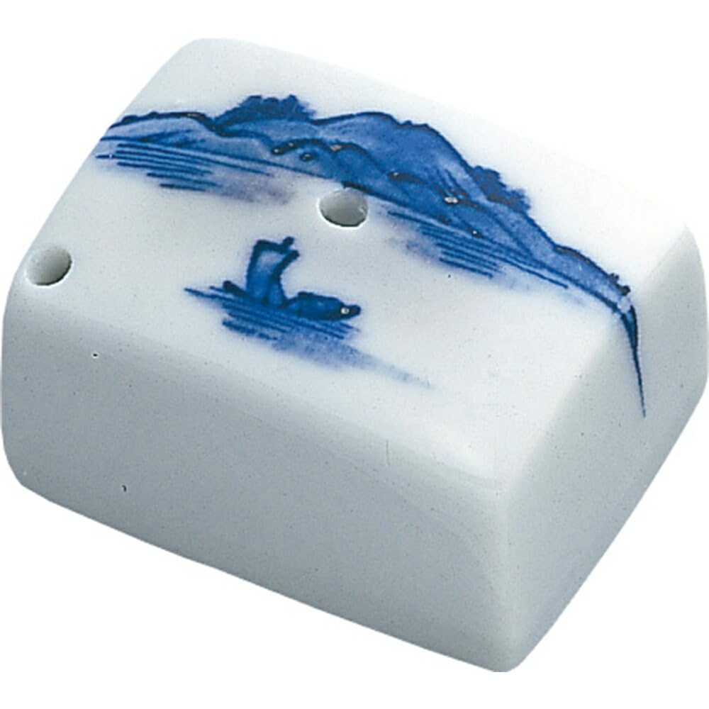 瀬戸焼  水差 Amazon | （まとめ買い）呉竹 水差染付 角小 瀬戸焼 書道用品 KE2-10