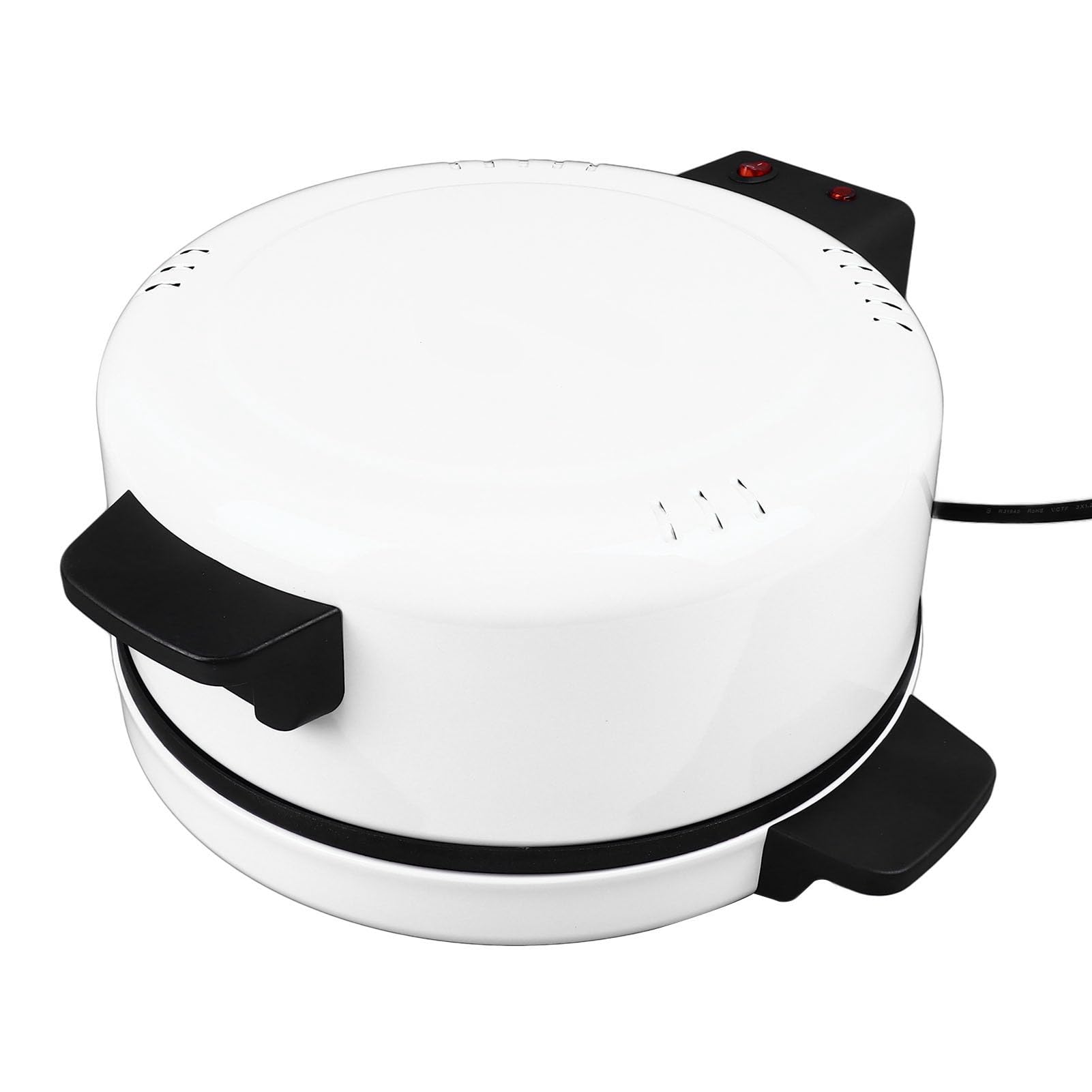 Horno de pizza de corteza crujiente, encimera de horno portátil, máquina horneada a piedra, máquina para hacer carne tostadora para el hogar (enchufe de EE. UU.) 2