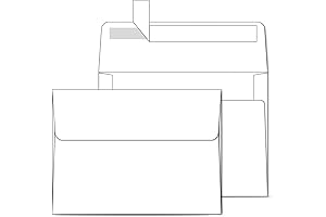5x7 Vellum Envelopes 500-Pack: Ohuhu A7 Printable White Envelopes