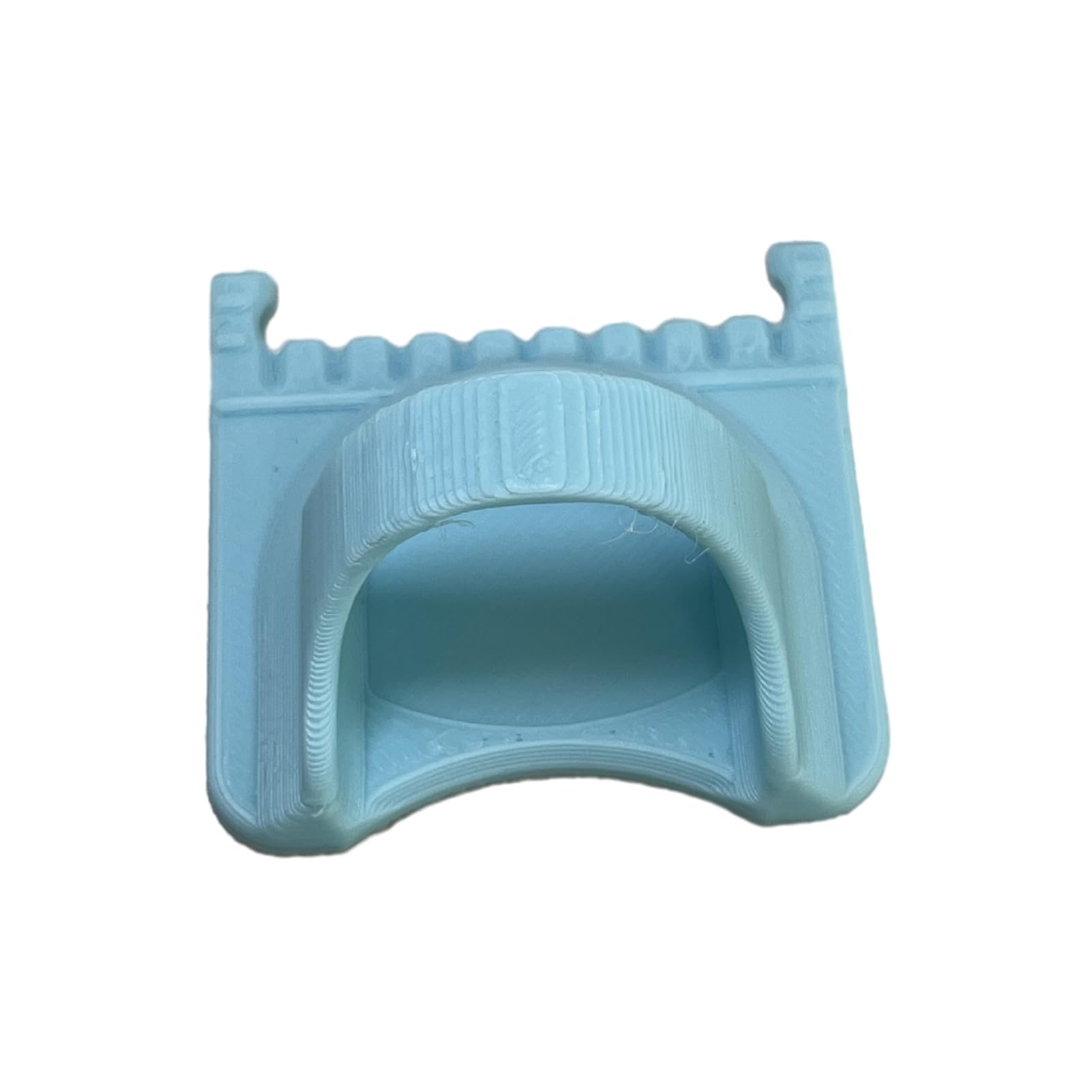 Mubsar Edge Stitch Gauge Lock Sewing Ruler 3D Printed Seam Allowance Ruler for Precise Hemming Quilting Patchwork
