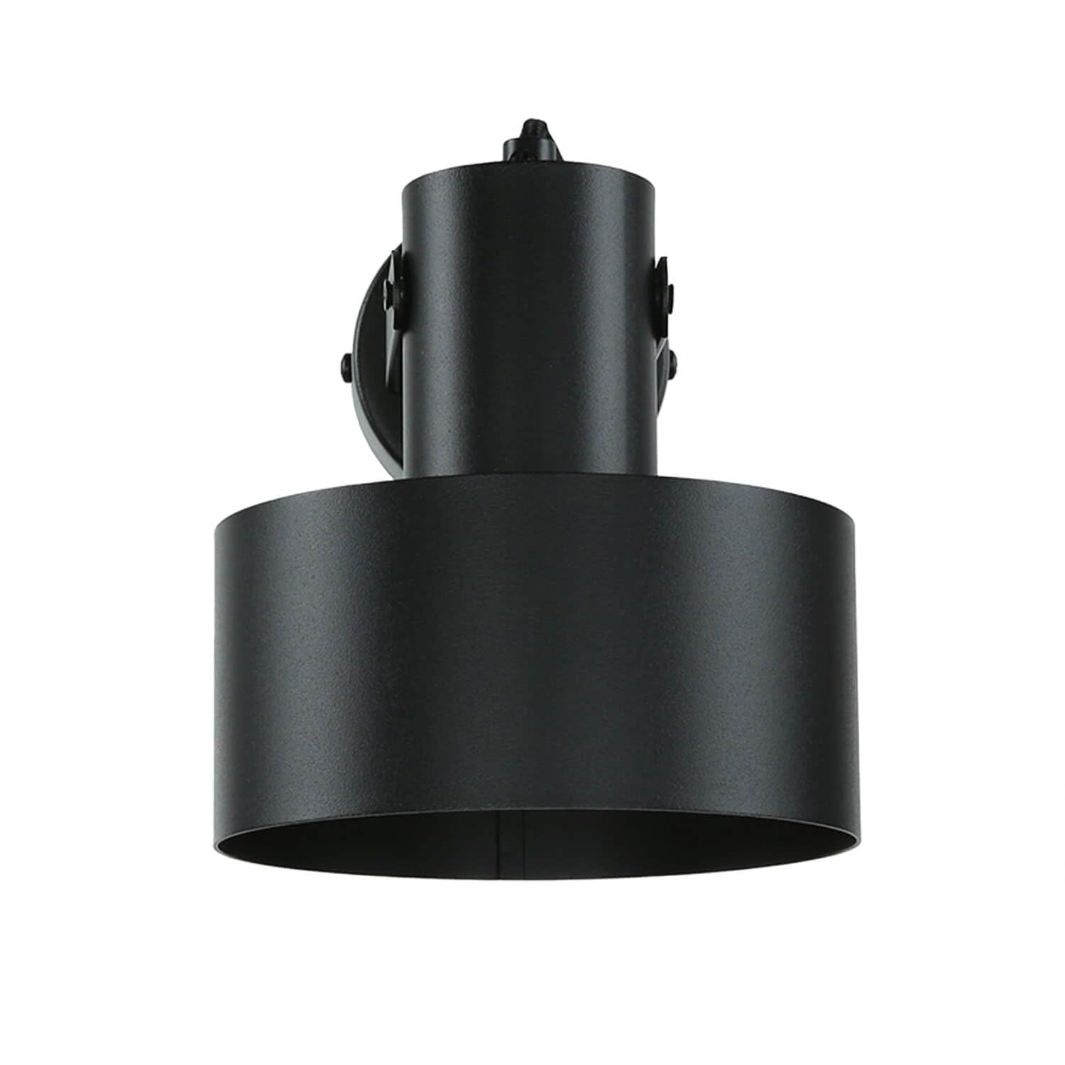 Salon Grand Lampadaire Industriel Abat-jour En Bambou Lampe Noire Avec