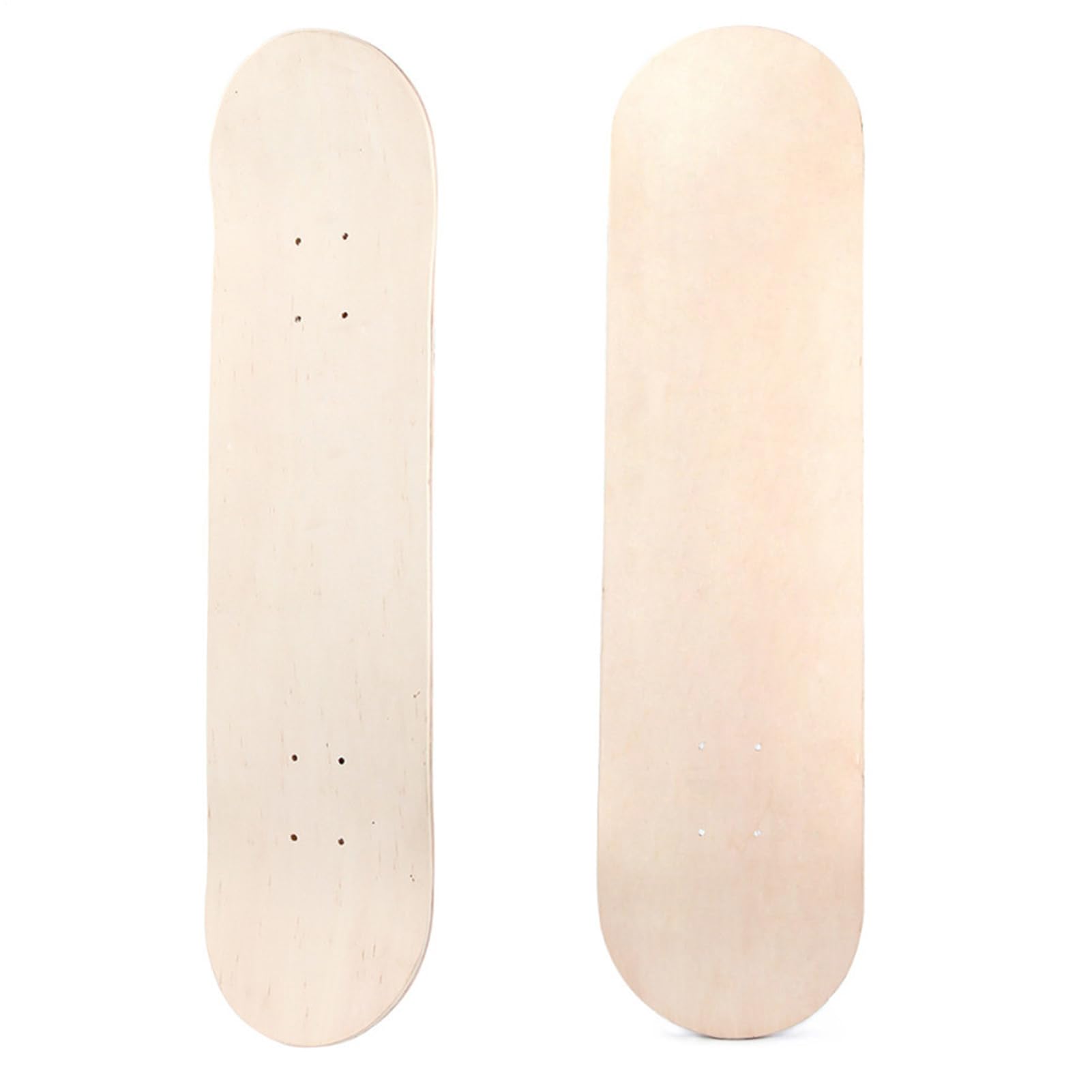 Monopatín - Doble cóncavo de arce 8 de 8 pulgadas | Tabla de Skate Natural Vacío, Tabla de Skate Pintar DIY | Para Trucos De Calle Cruising, Entrenamiento