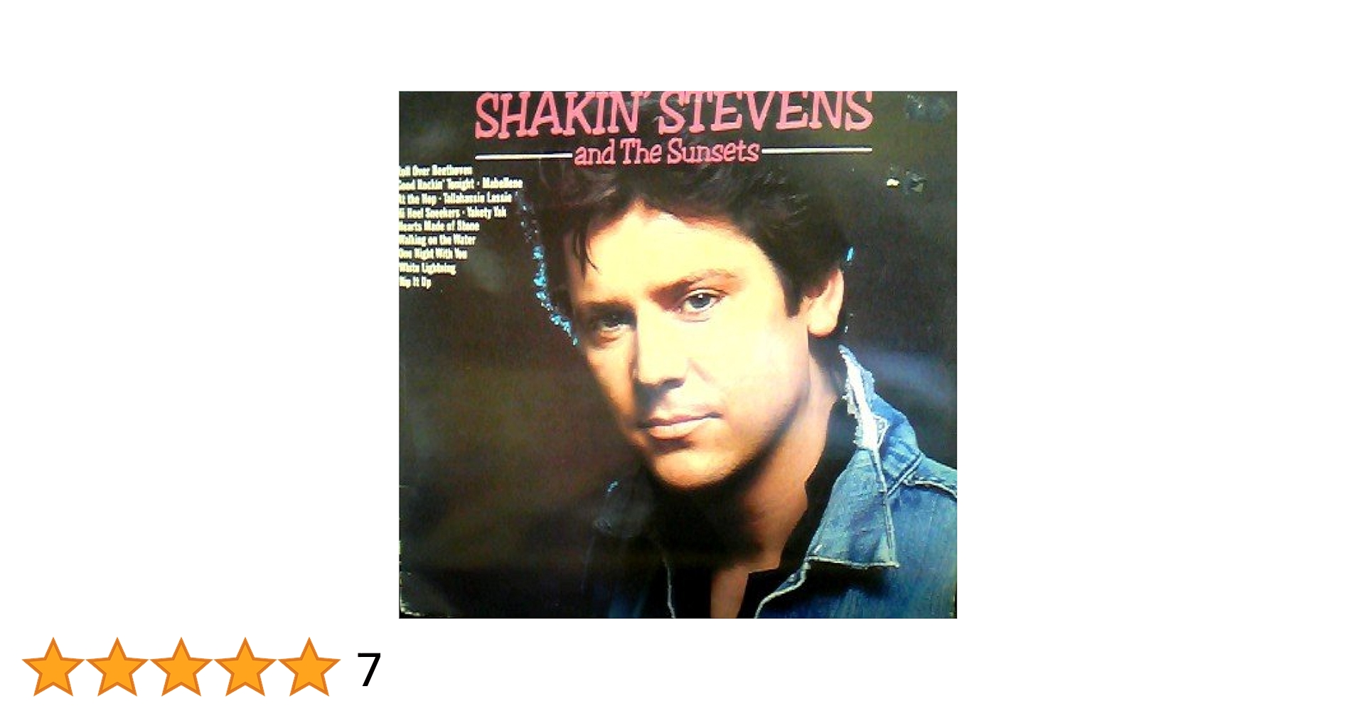 ［希少］Shakin’ Stevens & The Sunsets LPレコード Shakin' Stevens And The Sunsets - Shakin' Stevens And The