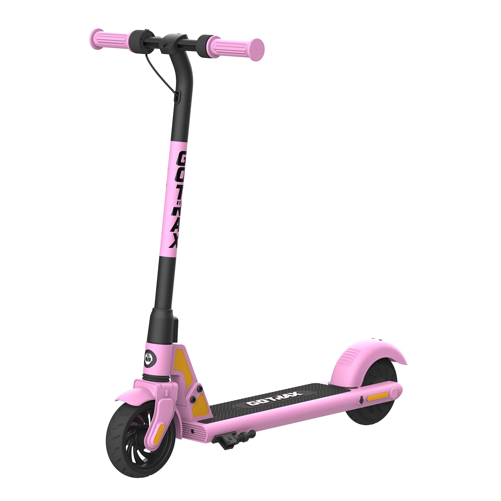 Gotrax GKS Series Electric Scooter for Kids Ages 6-12, Max 3.75/4 Miles & 7.5 Mph by 150W Motor, 6'' Wheel, Thumb Throttle Easy to Ride & Assemble, All-Metal Body Supports 121 lbs for Girls and Boys