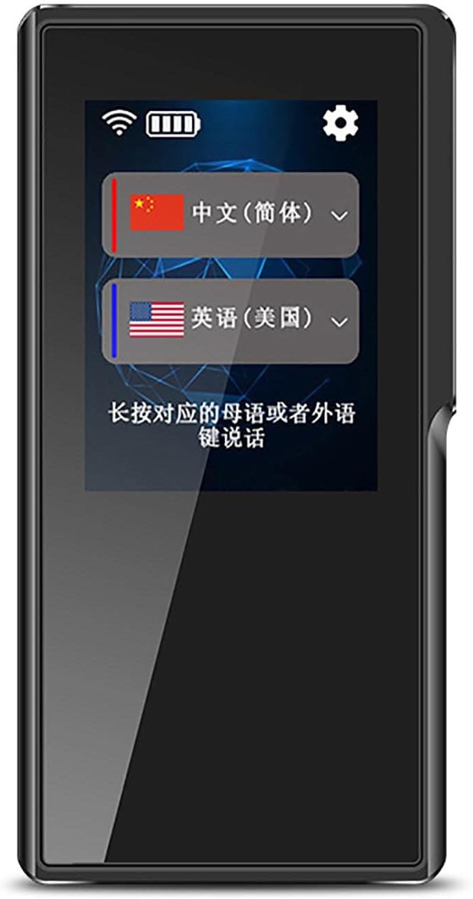 Languages Pocket Translator - Languages Interpreter in Real Time Bidirection Simultaneous Translation Smart Translations in Real Time Portable Two Way,