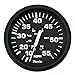Faria 32810 Euro Speedometer (55 MPH) Pitot - 4", Black