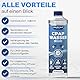 Inhalator Wasser zur Inhalation 2x 500ml CPAP Wasser I Atemgas-Befeuchtung, destilliertes Wasser I Inhalierlösung für Vernebler, Sauerstoffgeräte, Luftbefeuchter (2x 500ml)