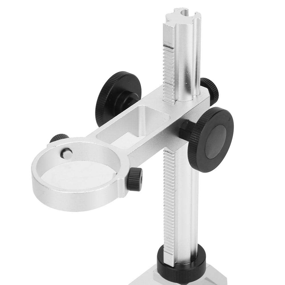 Uchwyt statywu mikroskopu, stop aluminium Uchwyt mikroskopu USB Uchwyt statywu mikroskopu cyfrowego, uchwyt mikroskopu cyfrowego