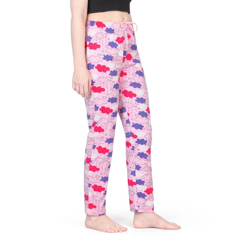Image of Real Basics Women's Cotton Printed Pyjama Pack of 1
