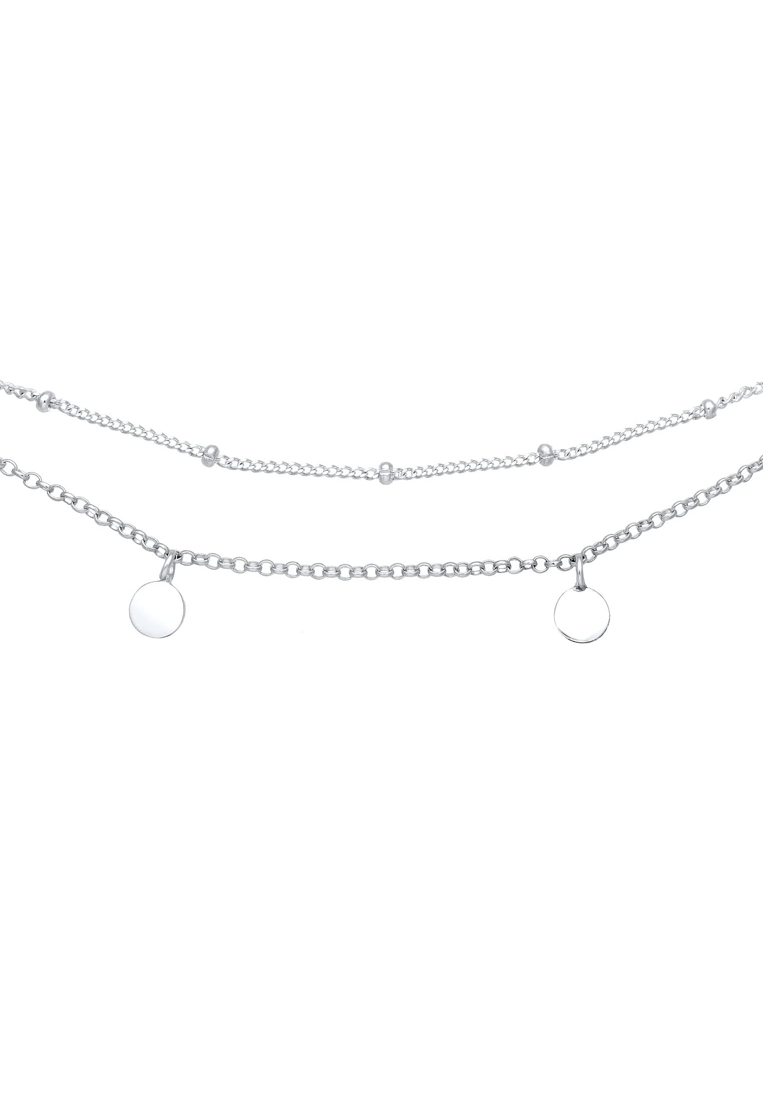 Elli Collana Donne Girocollo Sfera Strati Look in Argento Sterlino 925