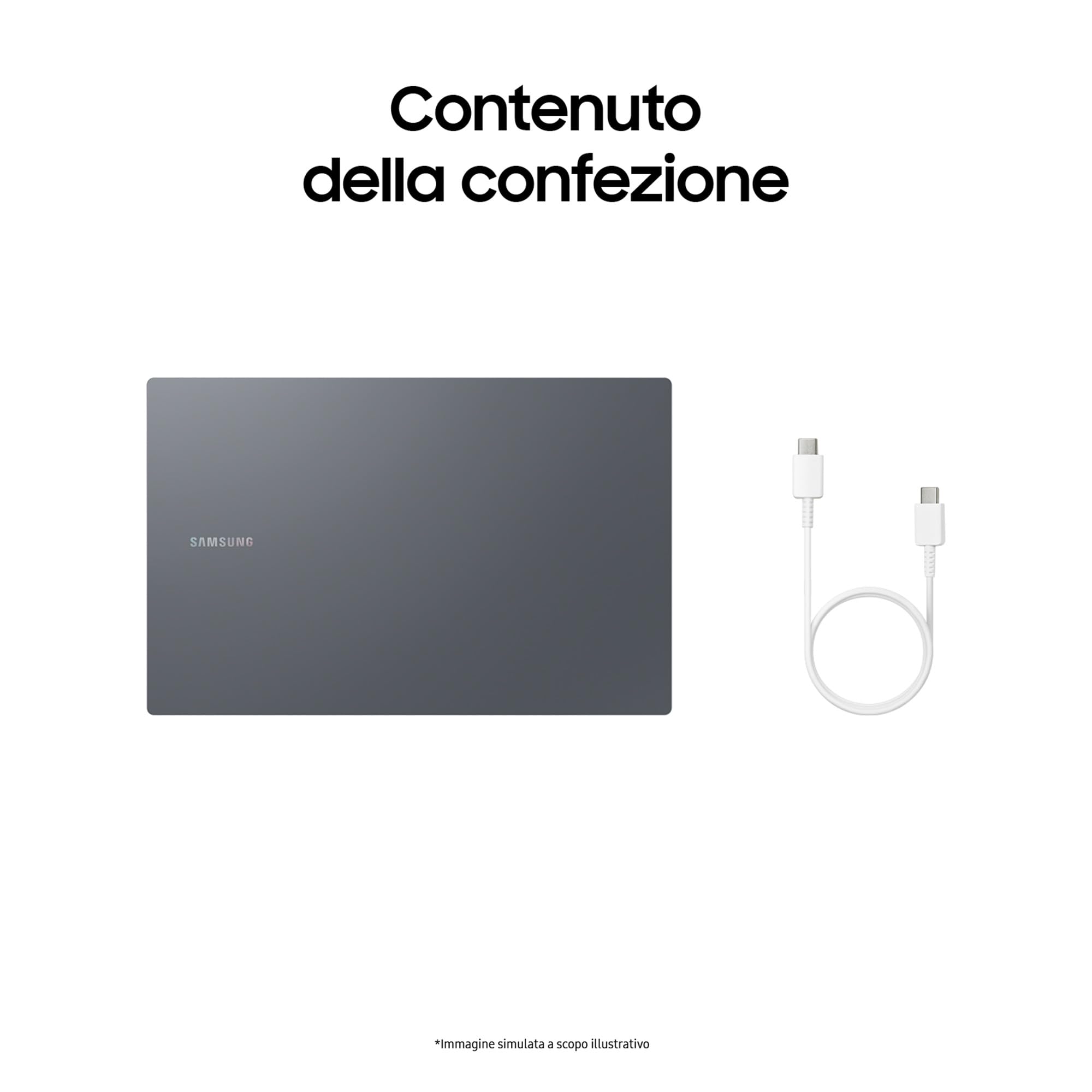 Samsung Galaxy Book4, 3 Anni di Garanzia, Processore Intel Core 7, 16GB RAM, 512GB, Laptop 15.6" LED IPS Full HD, Windows 11 Home, Gray [Versione Italiana]