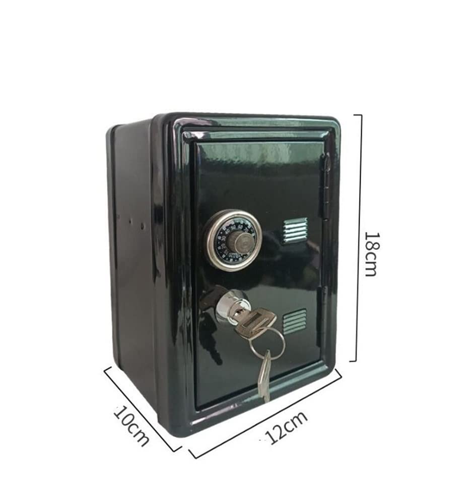 Multifonction Tirelire Sécurisée, D'épargne avec Fente pour Pièce De Monnaie Et Cadran Fonctionnel Serrure Objet de décoration