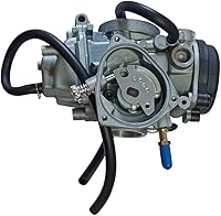 Vista 4 de Nuevo carburador compatible con Suzuki King Quad 300 LTF300F 4X4 2000 2001 2002 Suzuki Quad Runner 250 LT-F250F 2000-2002 Carb