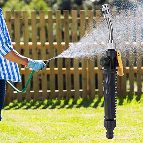 BORDSTRACT Garden Watering Wand, Sprayer Wand G3/8 DN10 inch Stainless Steel Spray 30cm Nozzle Garden Hose Sprayer Wand Replacement Backpack Sprayer Wand Replacement for Lrrigation Lawn Gutter Car