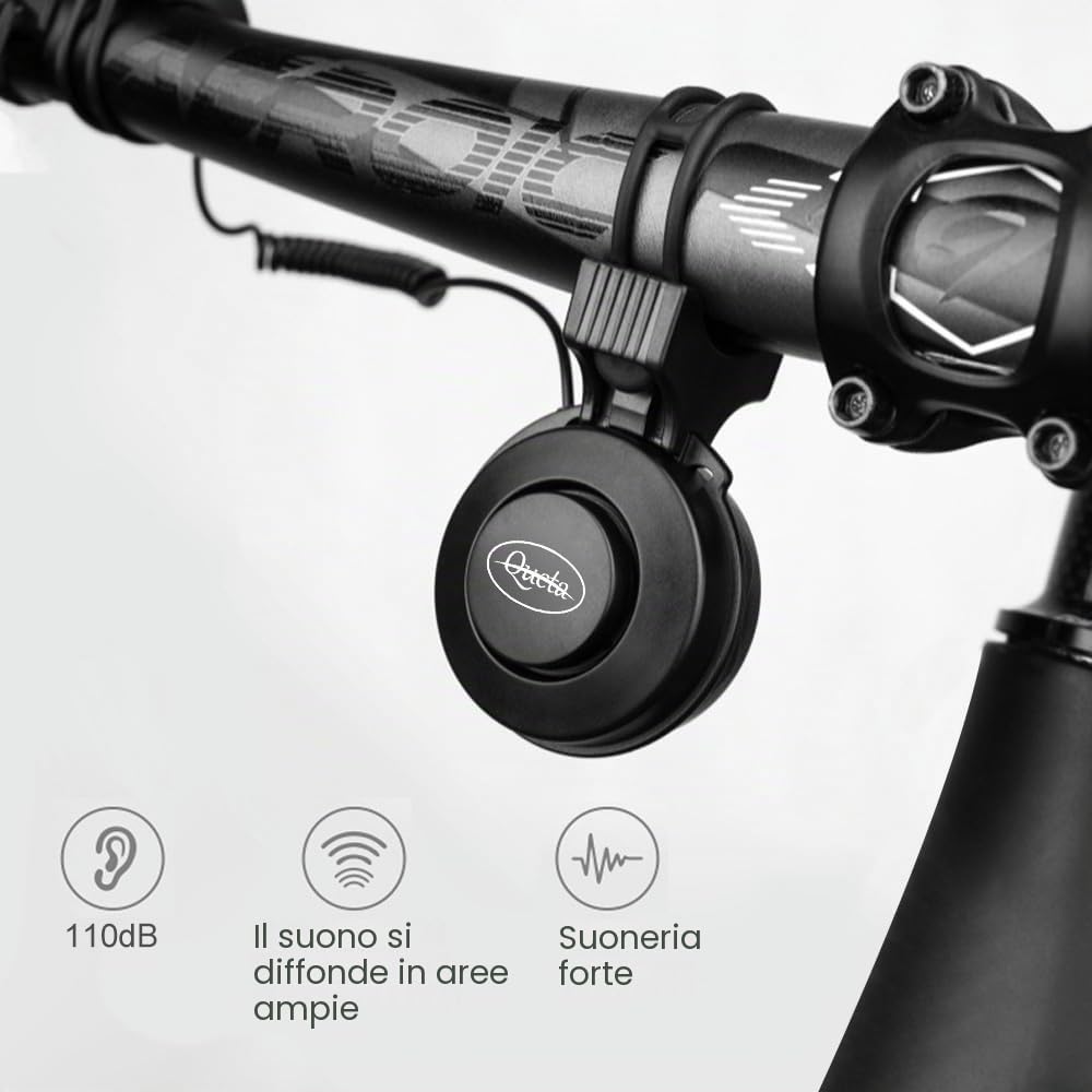Queta Tromba ricaricabile USB per bici elettrica MTB
