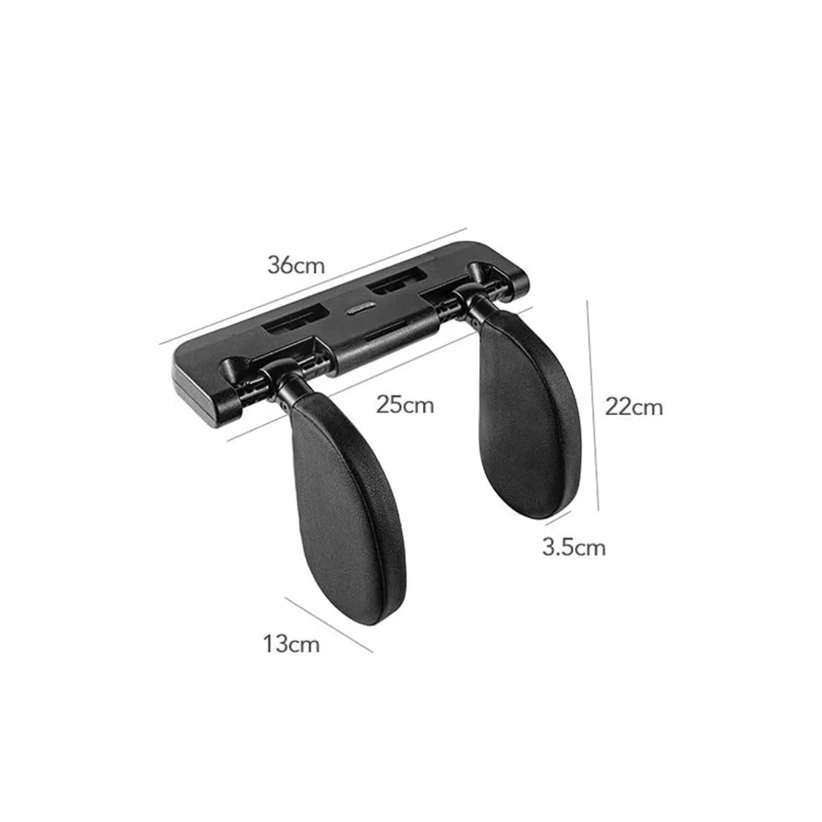 poduszka do jazdy Do Kia Rio 3 4 K2 K3 K5 K4 Cerato Soul Sportage Zagłówek Samochodowy Zagłówek Poduszka Podróżna(Black)