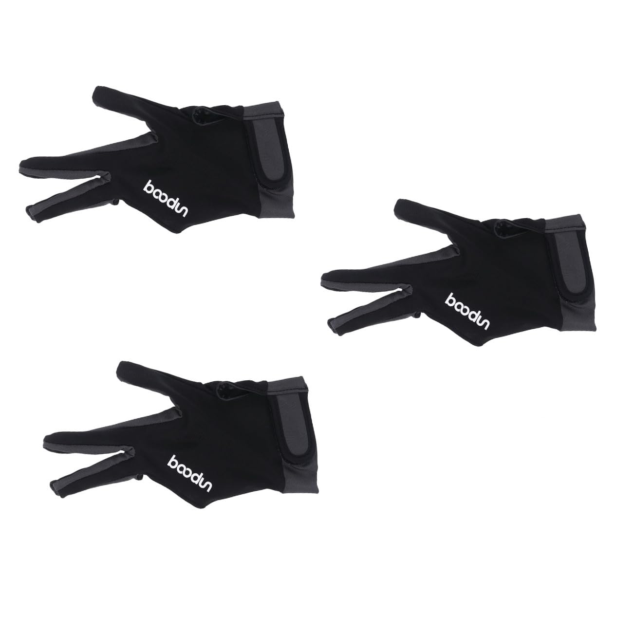 BESPORTBLE Gant De Billard Gant De Billard Mitaines pour Hommes Gants d'exercice Gants De Snooker - Gants sans Doigts Gants sans Doigts Gant De Queue De Billard Accessoire À Trois Doigts