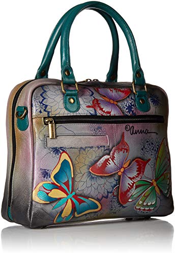 Anna by Anuschka Women’s Genuine Leather Medium Cross Body | Hand Painted Original Artwork | Chic & Stylish Organizer2