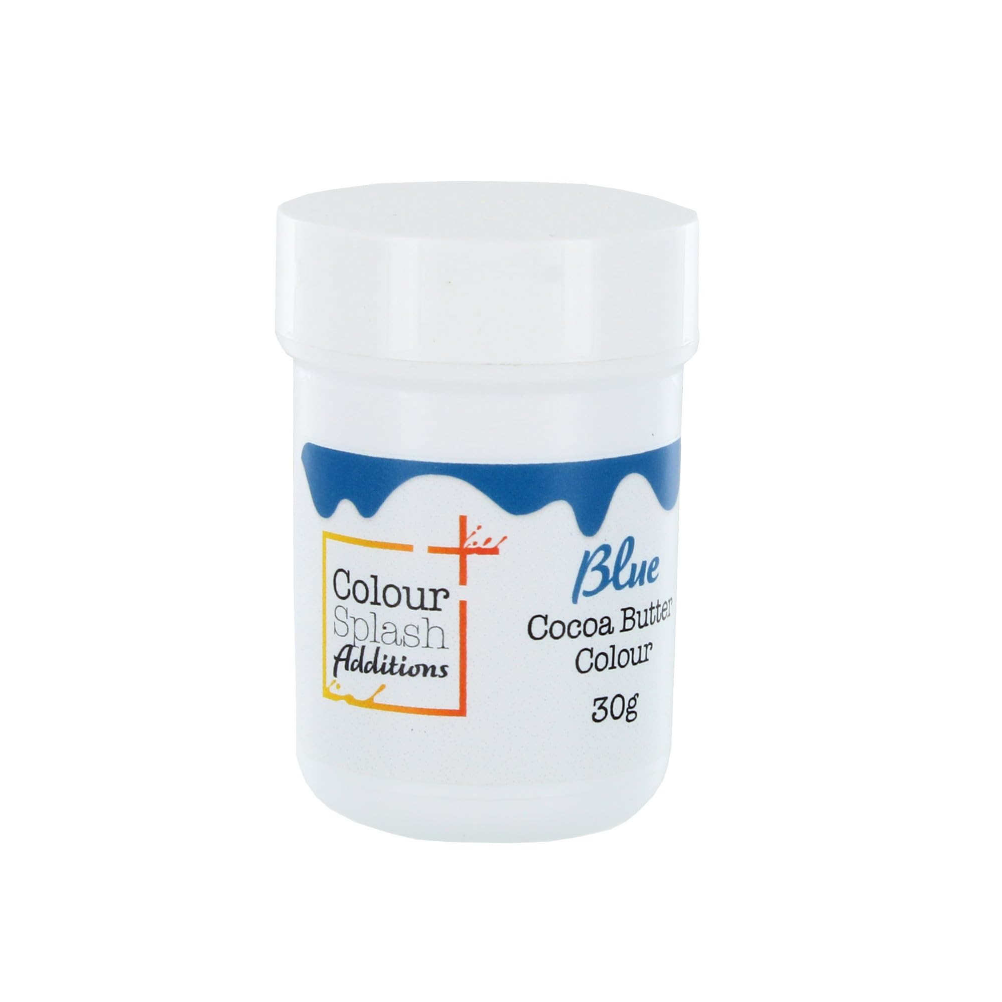 Colour Splash Additions Chocolate Colour | Blue Cocoa Butter For Cake Decorations, Truffles, Chocolates | Chocolate Paint - 30g