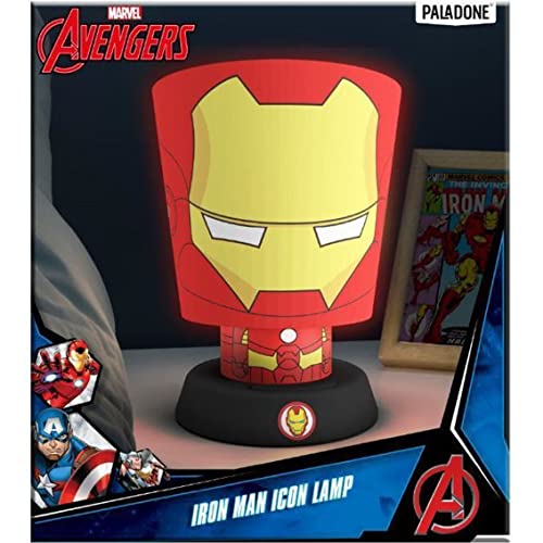 Reviews de Lampara iron man comprados en linea. 48 Paladone LAMPARA Icon Marvel AVEGERS Iron Man 28 cm
