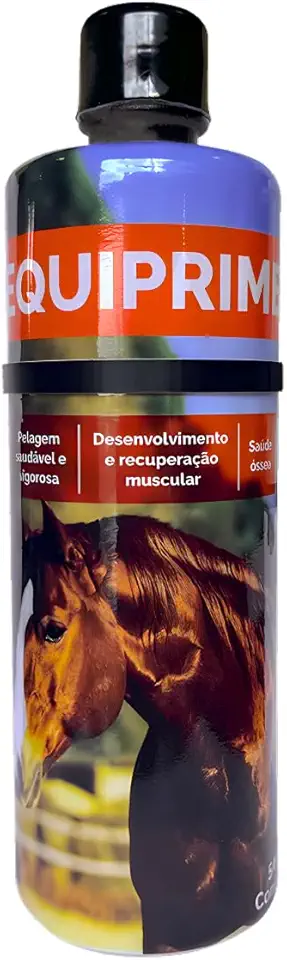 Suplemento Cavalo Equiprime Líquido 500ml Hipismo Vaquejada