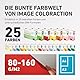 Image Coloraction Chile - farbiges Kopierpapier - DIN A4, 210 x 297 mm, 80 g/m² - buntes, holzfreies Druckerpapier für Kopierer - 500 Blatt - Rot