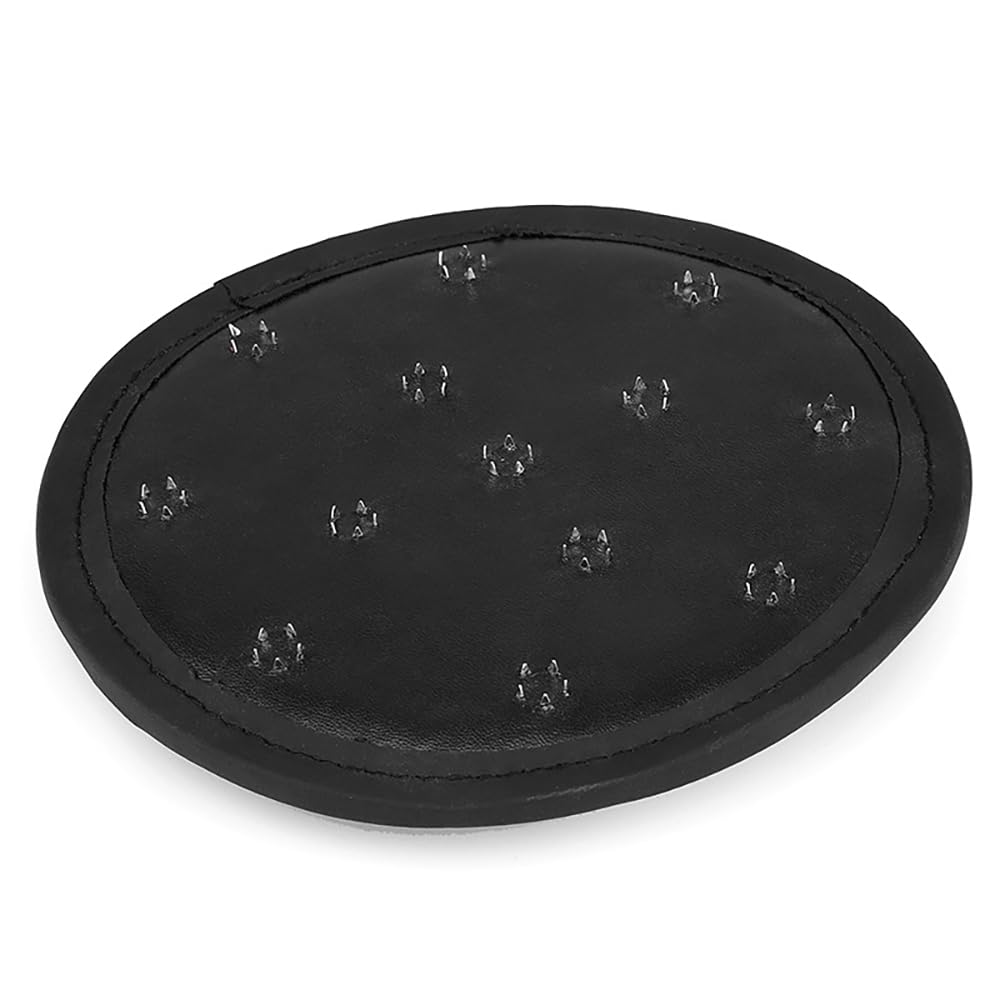 Paddle SM avec picots – Fouet BDSM en simili cuir avec clous d’un côté – Accessoire érotique pour fessées intenses et jeux de rôle