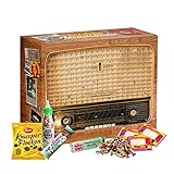 DDR Süßigkeiten Adventskalender 2022 mit 24 leckeren Süßigkeiten aus Ostdeutschland I Nostalgie Geschenkbox