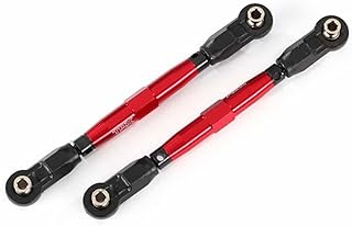 Traxxas 8948R Toe Links, Front (Tubes Red-Anodized, 7075-T6 Aluminum