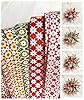 Patterns Froebel Moravian German Star Paper Strips Origami Ornaments Colorful Craft Projects (50 Strips) (LeMoyne Christmas, 3/8 inch) #5