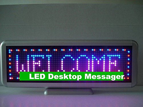 Gowe LED Bureau Messager 10,9x30 cm Rbpurple - Lampe de table à message