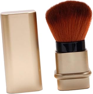 Retractable Makeup Blush and Powder Brush Reu...