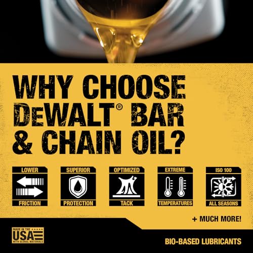 DEWALT Biodegradable Bar & Chain Oil 16 oz