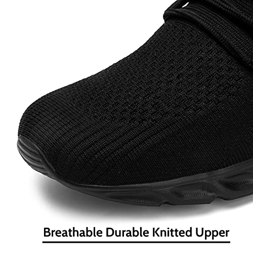 EGMPDA Womens Walking Shoes Slip On Tennis Athletic Runnings Sneakers Casual Fashion Lightweight for Work Travel Gym Sports 5