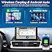 [4+64G] NHOPEEW Car Radio for Mazda 3 Axela 2014-2019 with Wireless Carplay and Android Auto - 9 Inch HD Touchscreen Android Car Stereo - EQ Audio/WiFi/GPS/SWC/Bluetooth + AHD Backup Camera