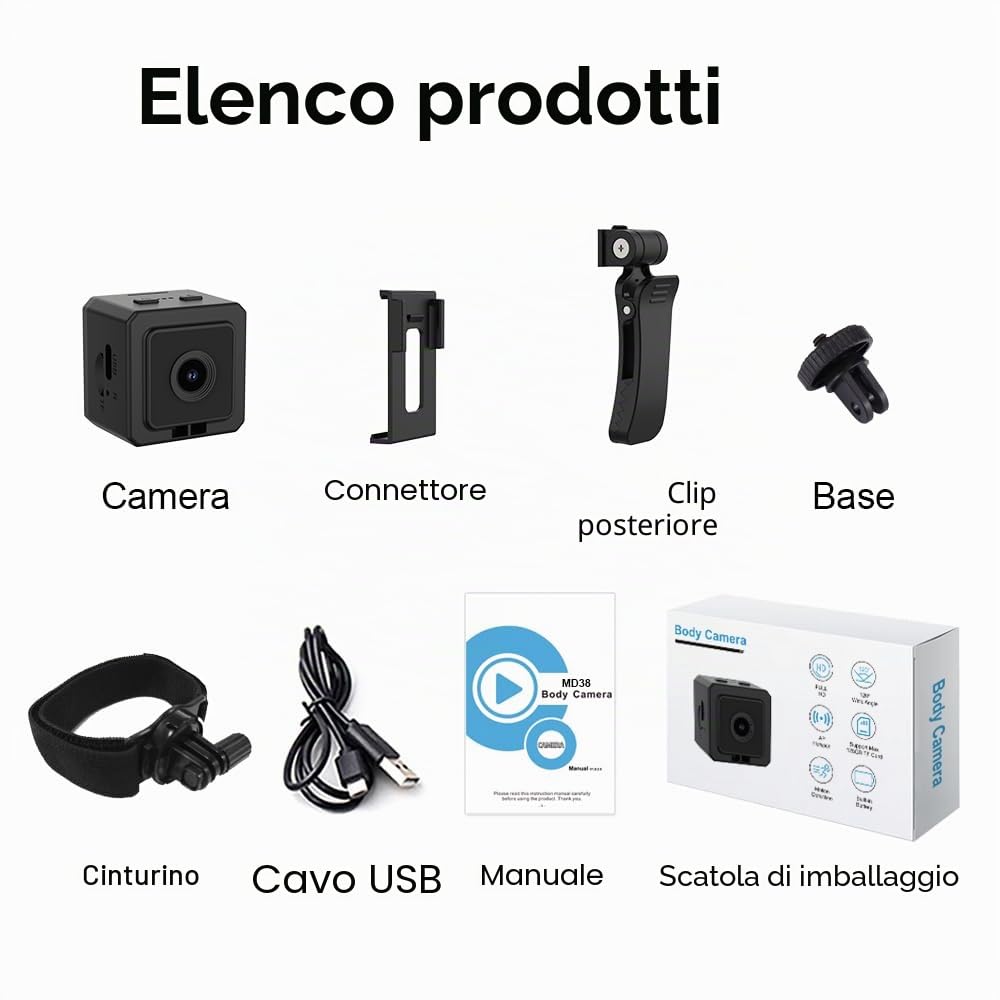 Telecamera per Cani, 1080P Telecamera per Animali Domestici Wireless con app Senza Abbonamento, Telecamera Sportiva Magnetica Grandangolare da 120°, Telecamera Indossabile per Cani e Gatti con Collare