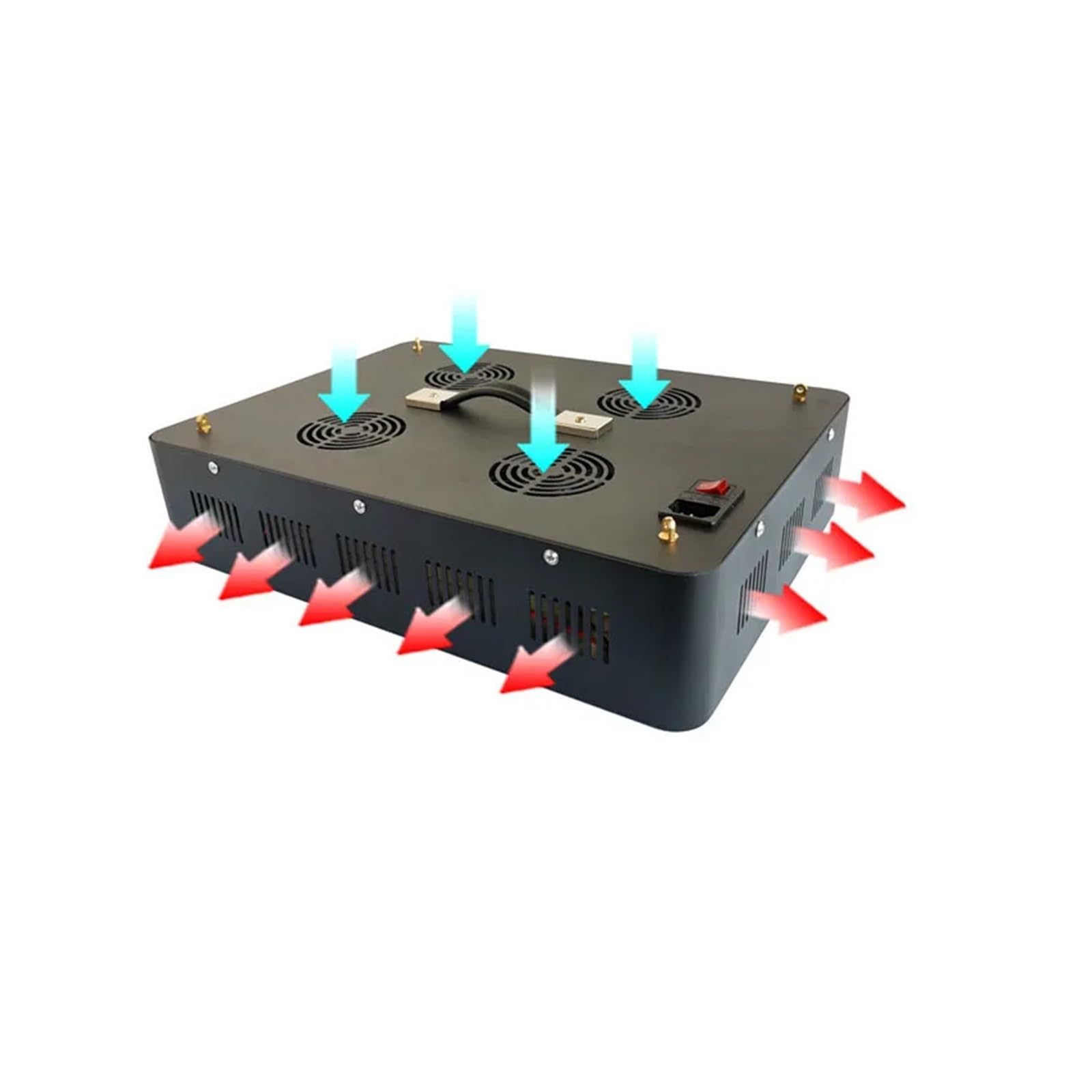 Lampa utwardzająca UV, 3000W szybkoschnąca lampa utwardzająca UV ultrafioletowa 365nm 395nm 405nm klej żywiczny zielony olej lutowniczy płytka drukowana powłoka farba do ekranu LCD(405nm)
