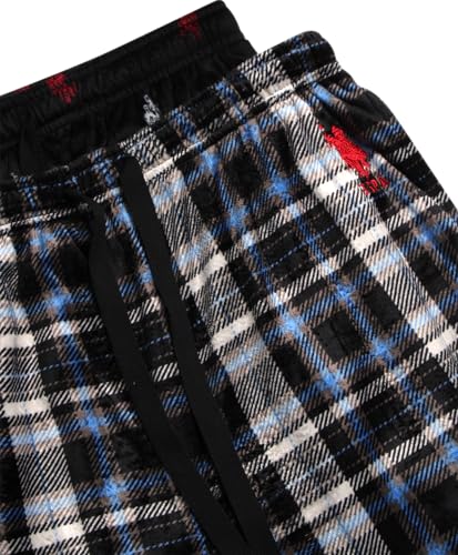 U.S. Polo Assn. Mens Pajama Pants - 2 Pack Breathable Sleep Bottoms - Cozy Fleece Lounge Pants for Men (Sizes: S-XL)3