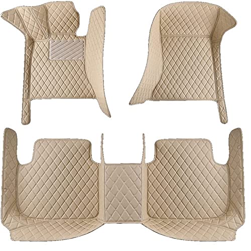 Tapis de Sol Auto KIA Ceed Cuir PU Beige Haute Finition