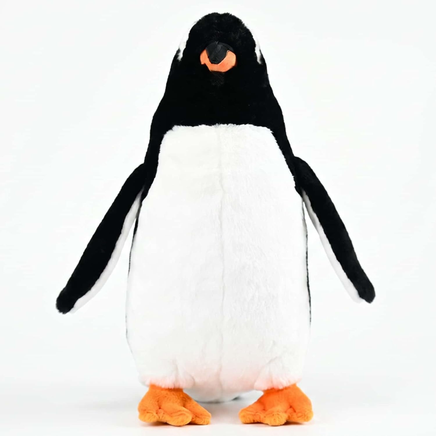 Gentoo Penguin Plush Stuffed Animal - 11'' Ultra Soft Realistic Antarctic Toy for Collectors & Gifts