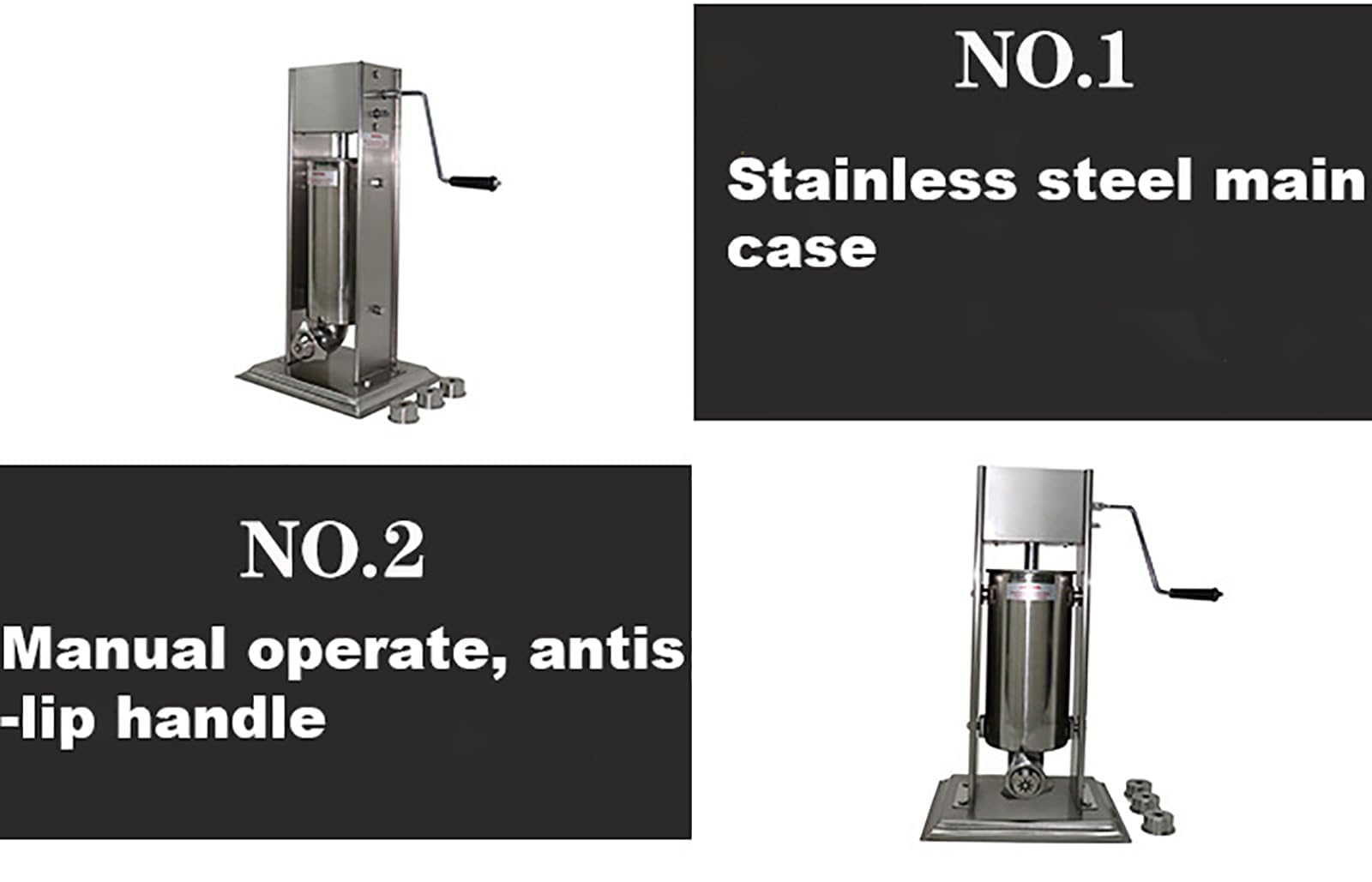 Machine à Churros Manuelle Verticale, équipement de Snacking, idéale pour la Maison et Le Commerce